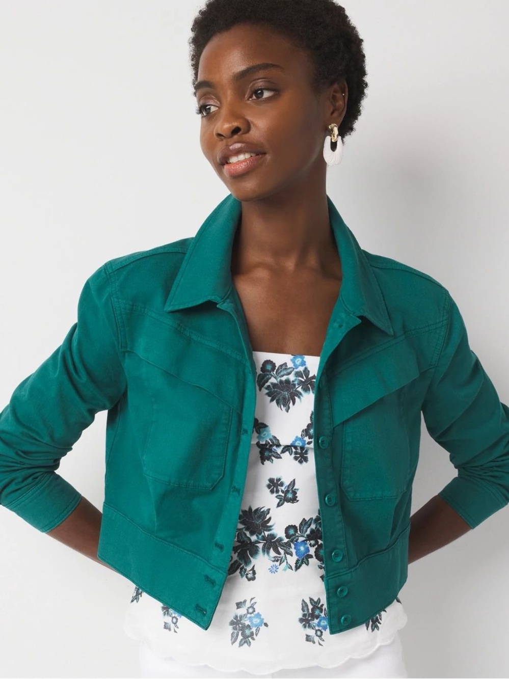 WHBM Pret Everyday Utility Jacket!